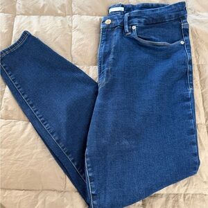 Good American Dark Blue Skinny Jeans